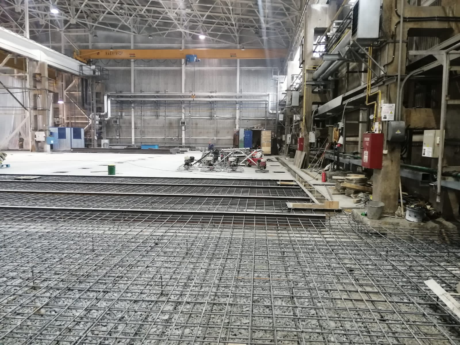 АО "Трубодеталь" . Ремонт полов на Участке 4.2